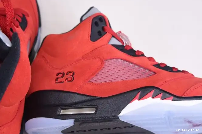 1st Kicks Shoes Bulls (2021) Retro DD0587-600 Raging 5 Jordan Red 0614